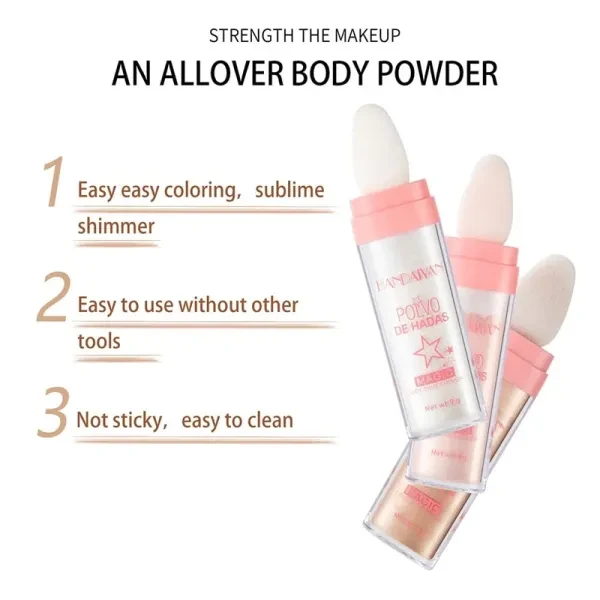 Face Makeup Blush Sparkle & Shine Highlighting Sponge - Natural Glow Radiant Che