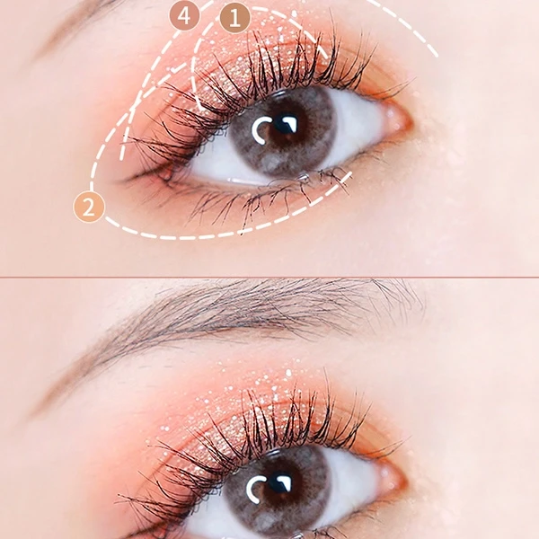 Colorful Wings Shimmer & Matte Eyeshadow Palette - Women 01