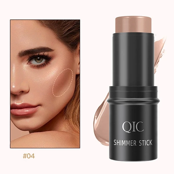 Shimmer Stick 02 - Women's Highlighter for Face Makeup (Plastic)