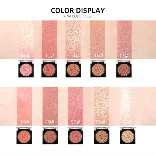 Radiant Glow Matte Blush - Orange Shade (Women's)
