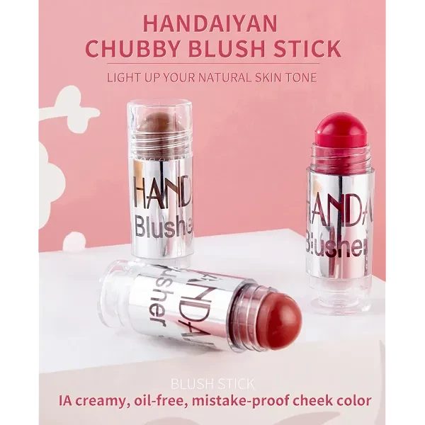 Gentle Natural Blush Stick Beige Shade for Women's Face Makeup