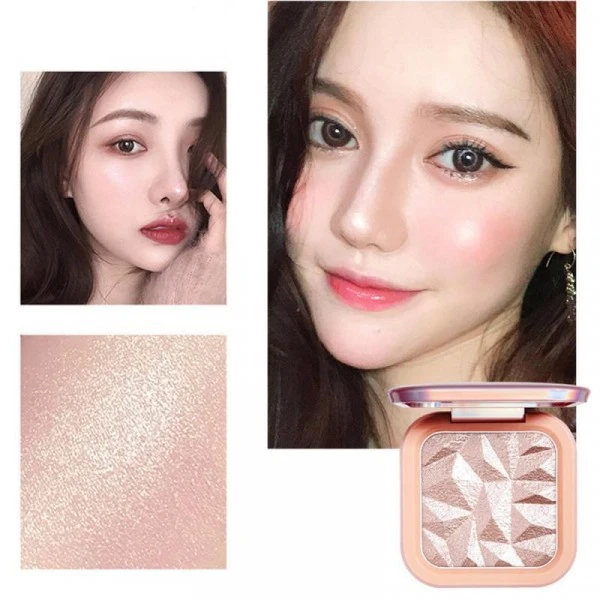 Glow Highlighter for Women's Face Makeup (Golden)