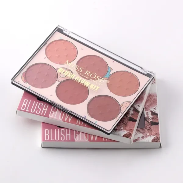 MISSROSE six-color blush eye shadow natural long-lasting concealer waterproof sk