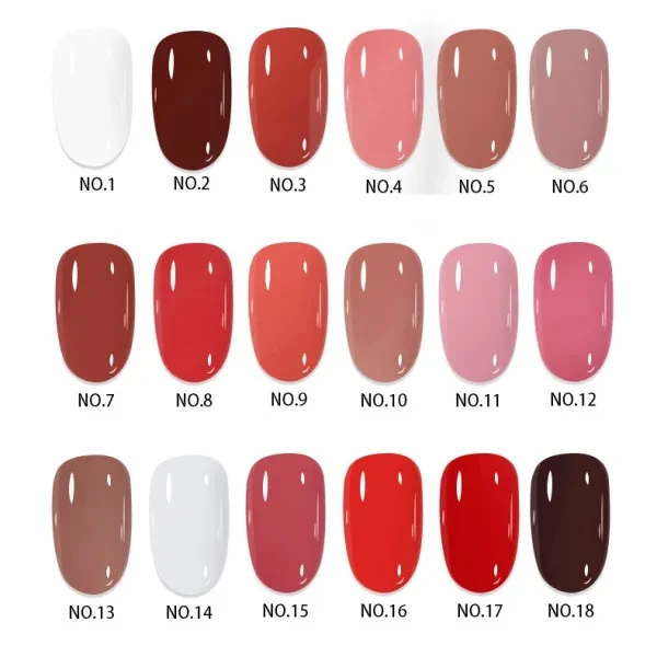 Orange Glitter Nail Polish - 10ml - Long Lasting & Odorless