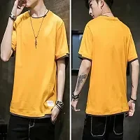 White Cotton Men's T-Shirt Stylish & Breathable - High-Quality Fabric - Summer F