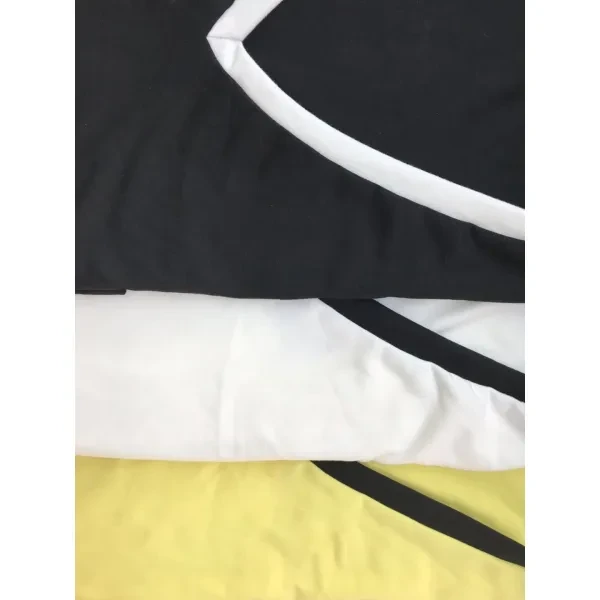 Yellow V-Neck Crop Top Stylish and Slim Fit