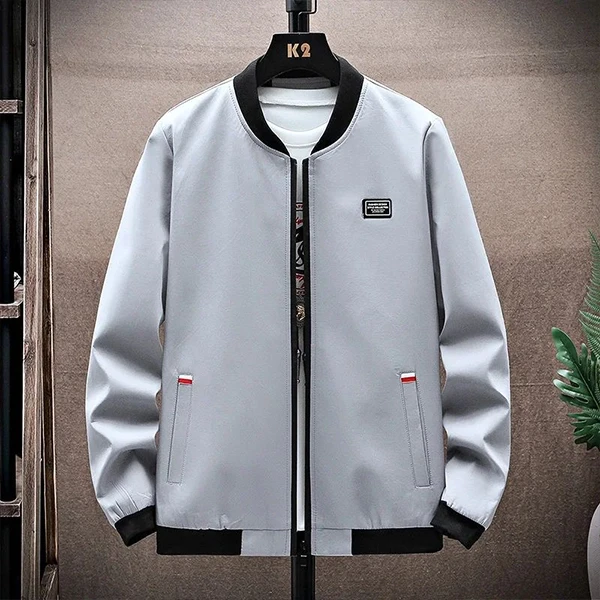 Men's Winter Zipper Closure Fleece Jacket - Stay Warm & Stylish