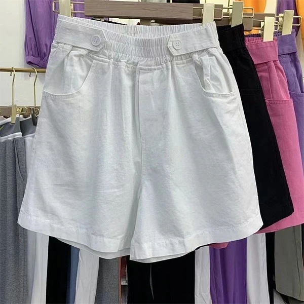 Comfy Pink Denim Shorts - All-Seasons Casual Chic
