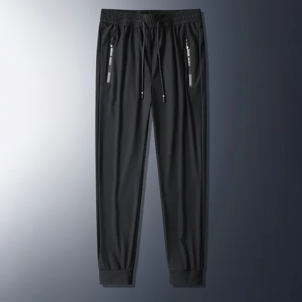Draw String Men Comfortable Summer Thin Loose Trousers, Fashionable Sports Pant