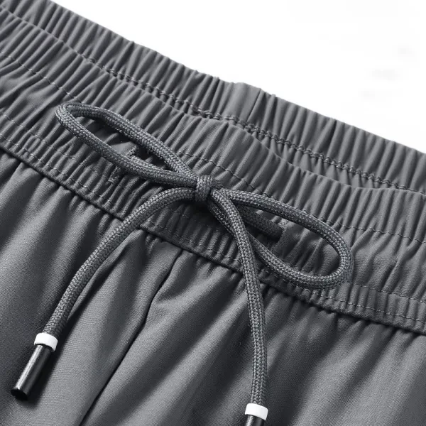 Flat Mouth Men Comfortable Summer Thin Loose Trousers, Double Pocket Fashionable