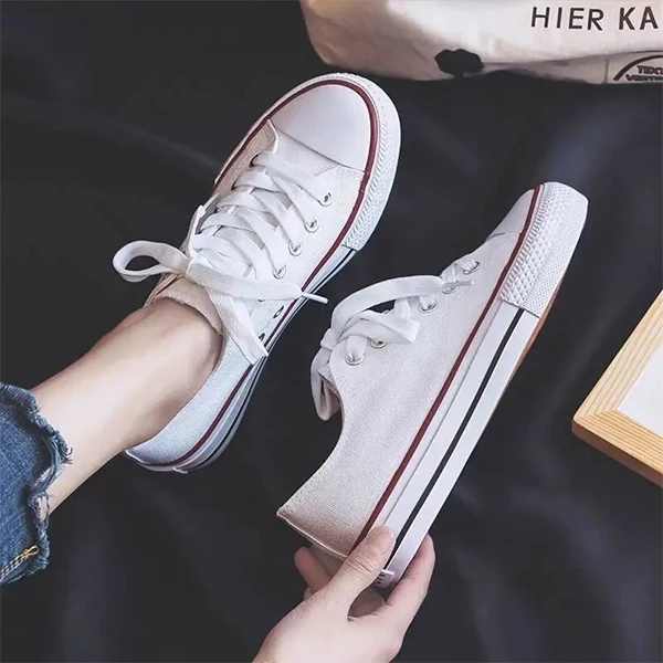 Lightweight Lace Closure Flat Low Cut Men Sneakers Trend Style Fashion Streetwea