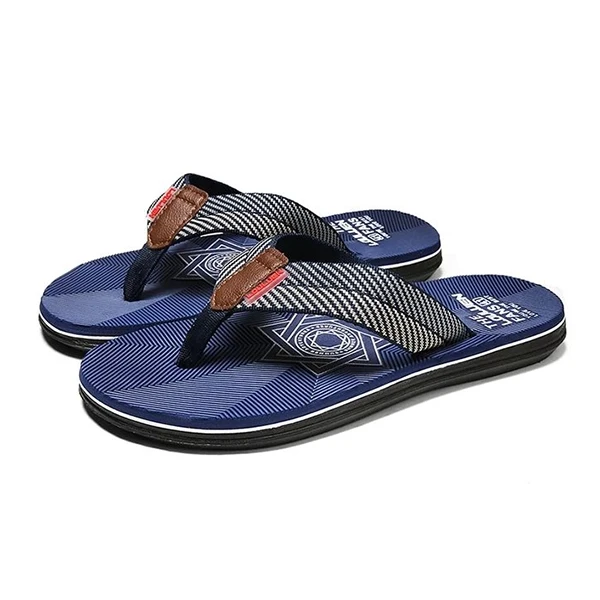 Lightweight Letters Pattern Men Casual Flip Flops Toe Thong Fashion Summer Casua