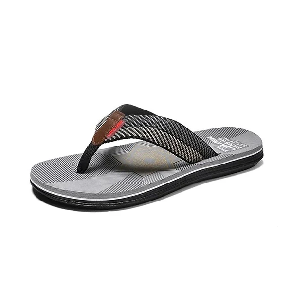 Lightweight Letters Pattern Men Casual Flip Flops Toe Thong Fashion Summer Casua