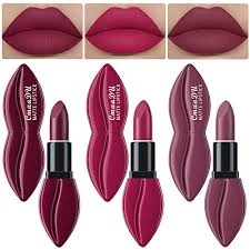 Luxurious Water Resistant Lipstick Long Lasting Highly Pigmented Matte Lip Color