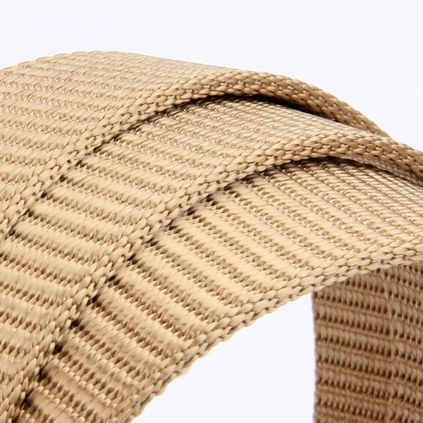 Premium Dragon Metal Buckle Vintage Brown Nylon Belt for Men.