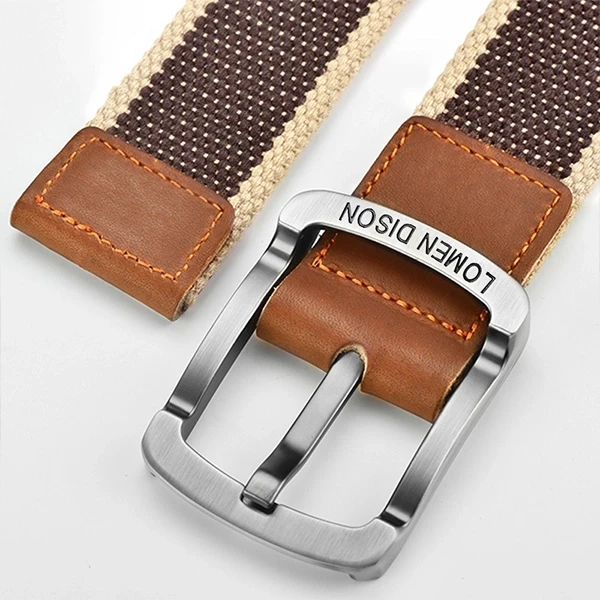 Retro Canvas Braided Buckle Belt - Tactical Outdoor Sports - Men's Fashion Acces