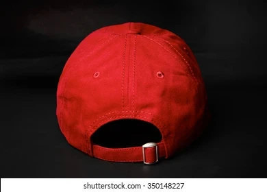 Red Canvas Strap Cap | Sun Protective | Lightweight | Men's Fashion & Outdoor Ad