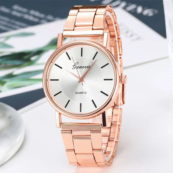 Luxury Men's Stainless Steel Watch | Elegant Quartz Timepiece | Premium Quality