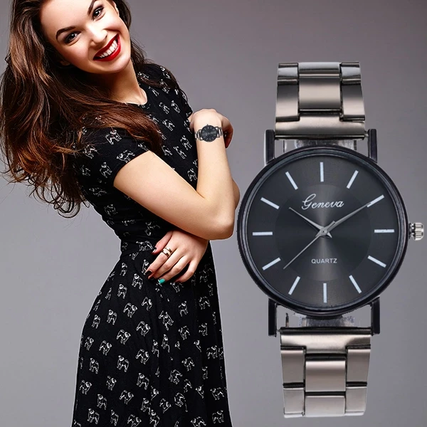 Men's Stainless Steel Analog Watch - Classy & Elegant Luxury with Premium Qualit