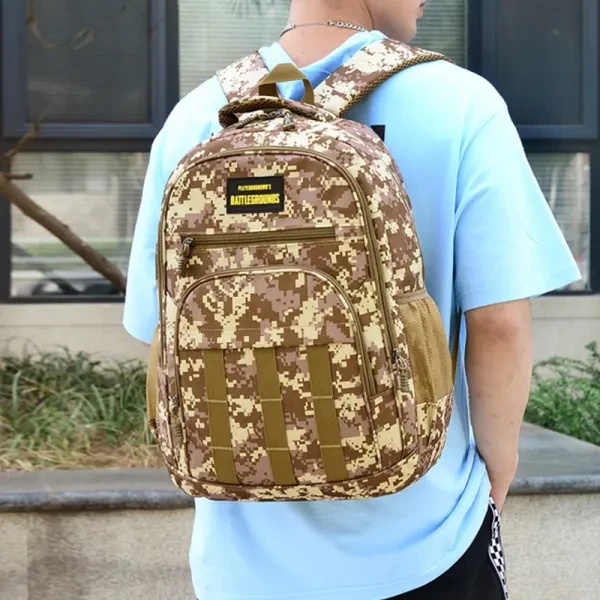 Camo Travel Backpack - Stylish & Spacious Multi-Color High-Quality