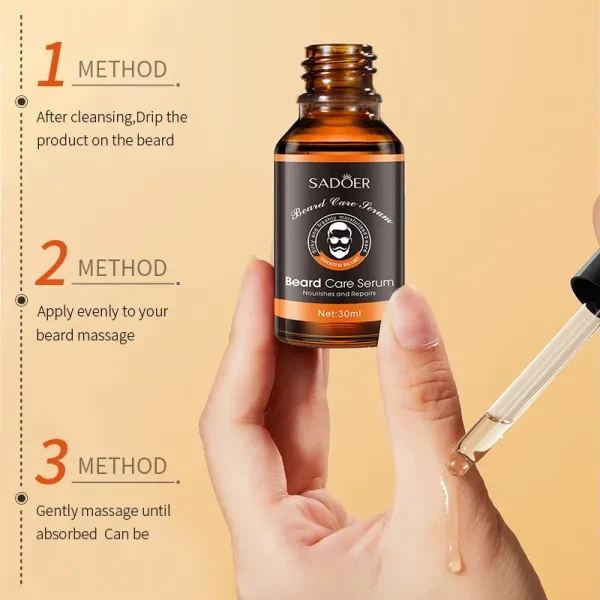 Styling Beard Serum for Men - Enhance Beard Care - 30ml