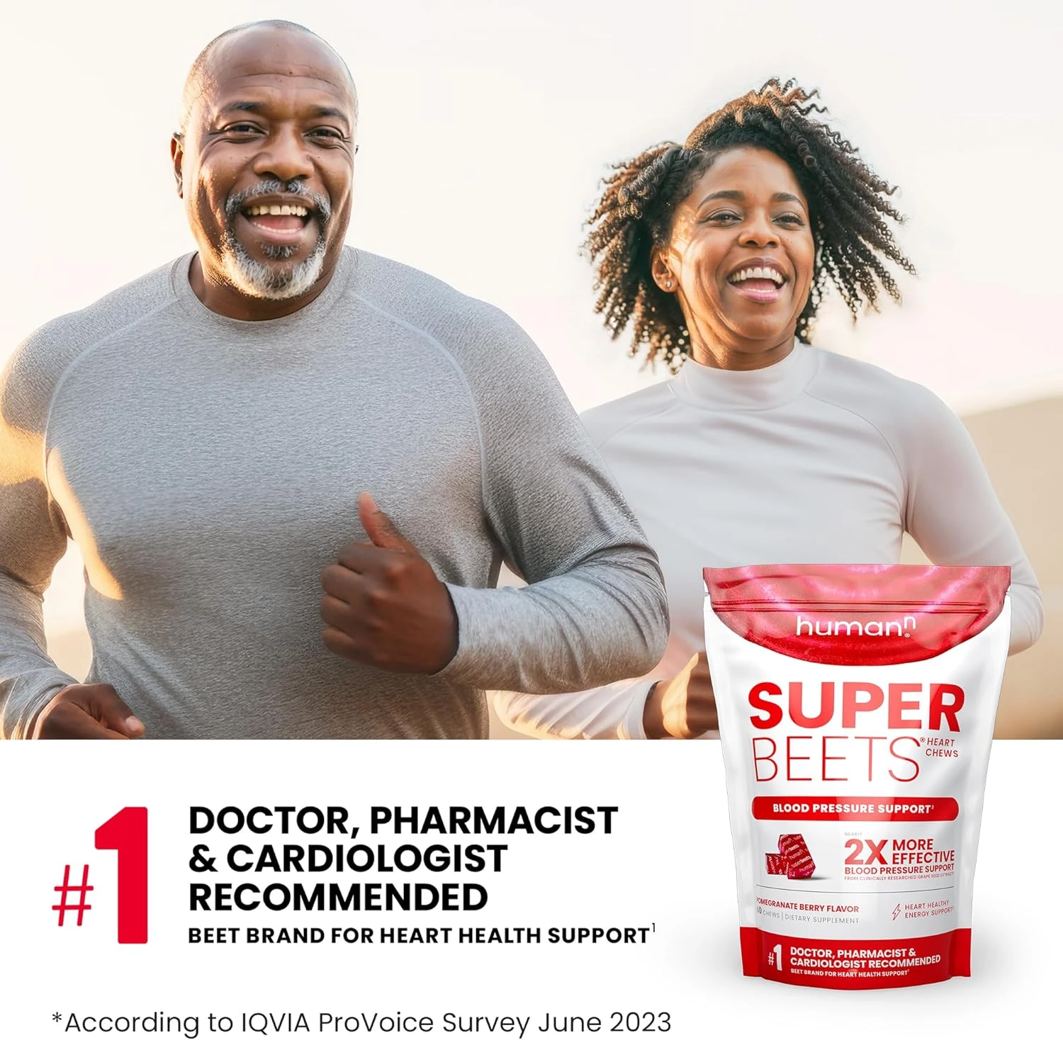 HumanN SuperBeets Heart Chews
