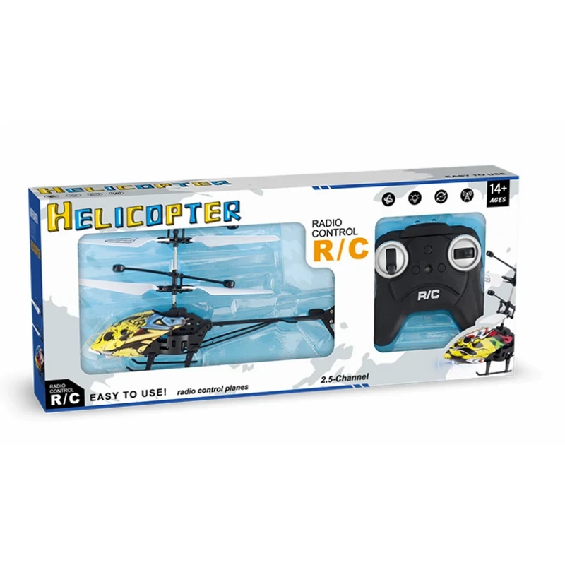 2.5CH Camouflage Graffiti USB Charging Electric Light RC Helicopter RTF - Graffi