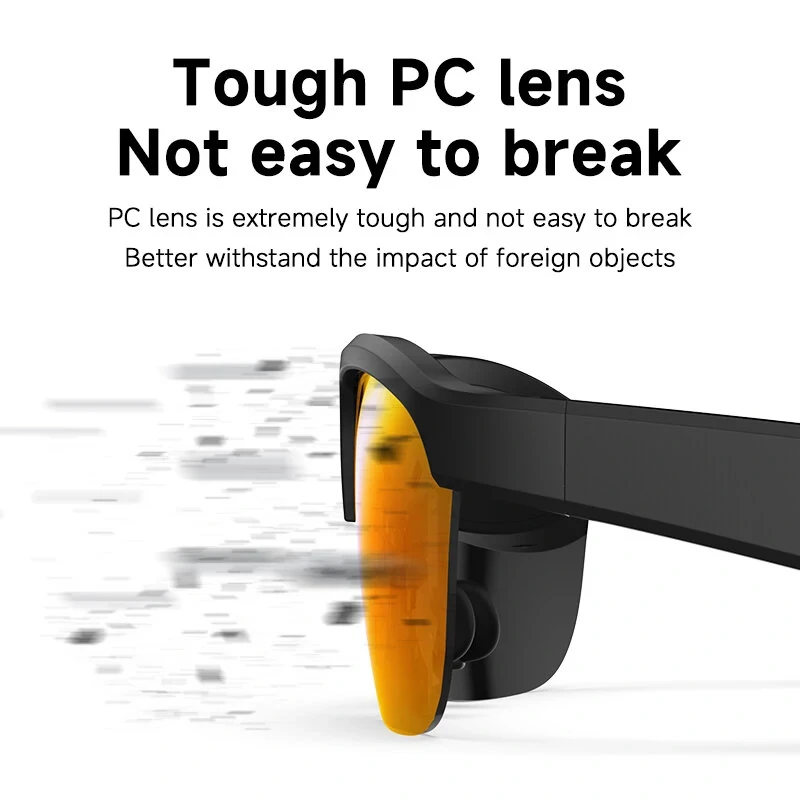Senbono G02 bluetooth-compatible 5.3 Smart Glasses Listening Music Phone Calling