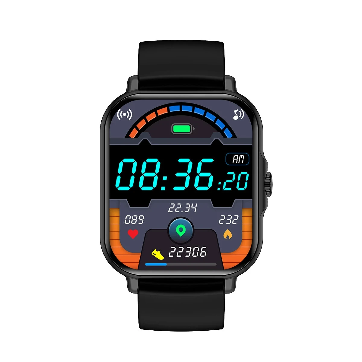 H15Plus Smart Watch - 1.83" HD Screen, Bluetooth Calls, Heart Rate & Blood Press