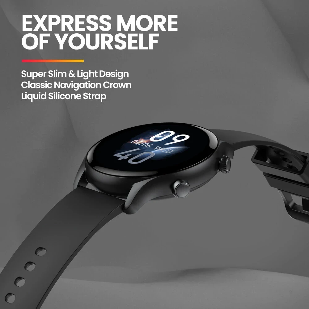 Zeblaze Btalk 3 Plus Smart Watch - 1.39" HD Color Display, HiFi Bluetooth Calls,