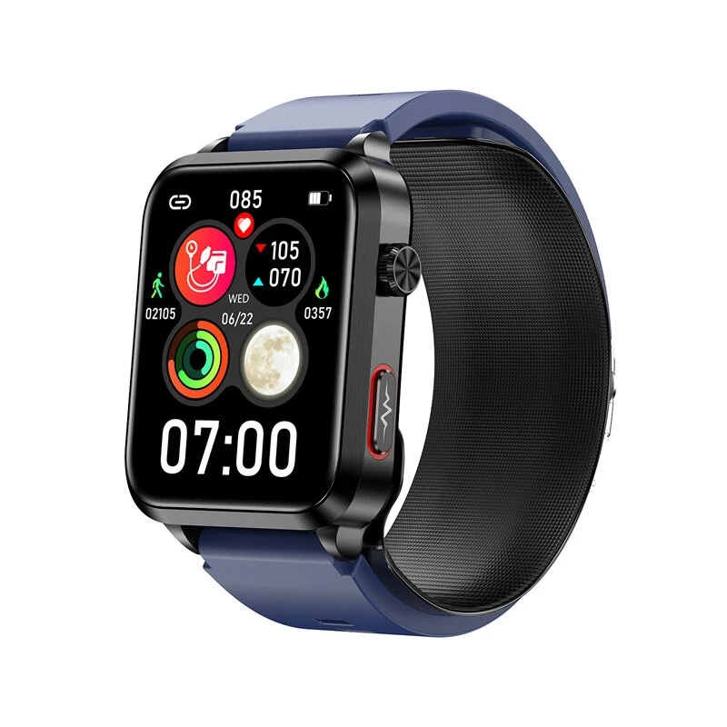 S11 Smart Watch - 1.92" HD Screen, ECG, Blood Glucose & Lipid Measurement, AI Me