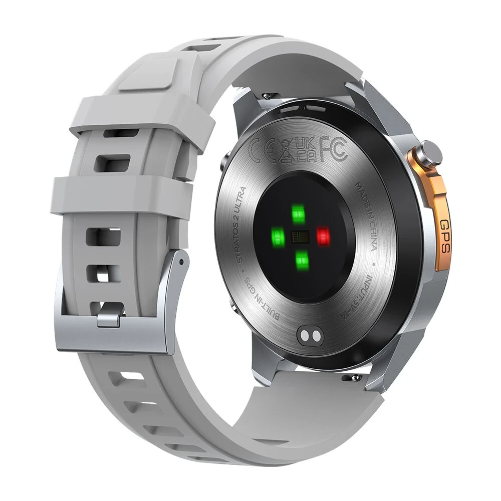Zeblaze Stratos 2 Ultra Smart Watch - 1.43" HD AMOLED, GPS Dual-Band GNSS, 10 AT