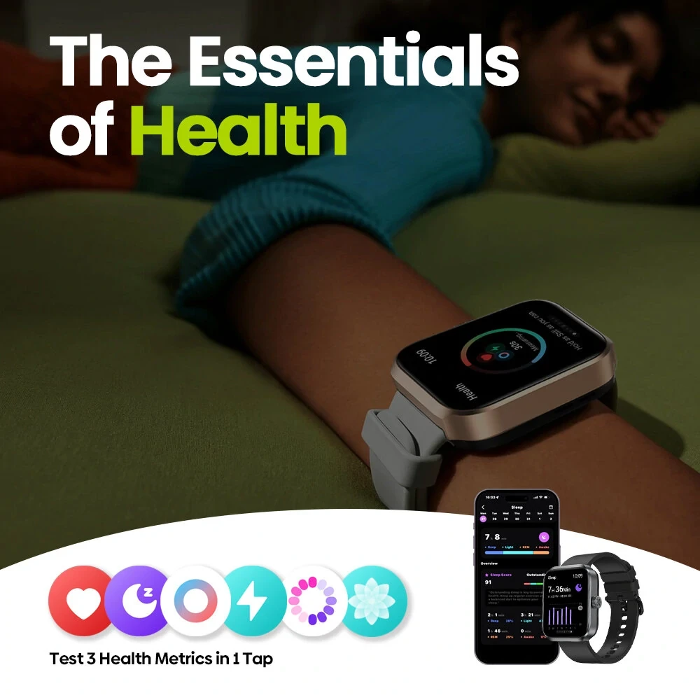 Zeblaze Beyond 3 Plus Smart Watch - 1.78" AMOLED, Built-in GPS, Route Import, 3