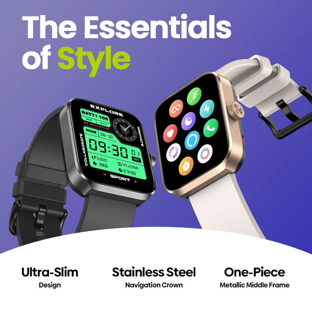 Zeblaze Beyond 3 Plus Smart Watch - 1.78" AMOLED, Built-in GPS, Route Import, 3