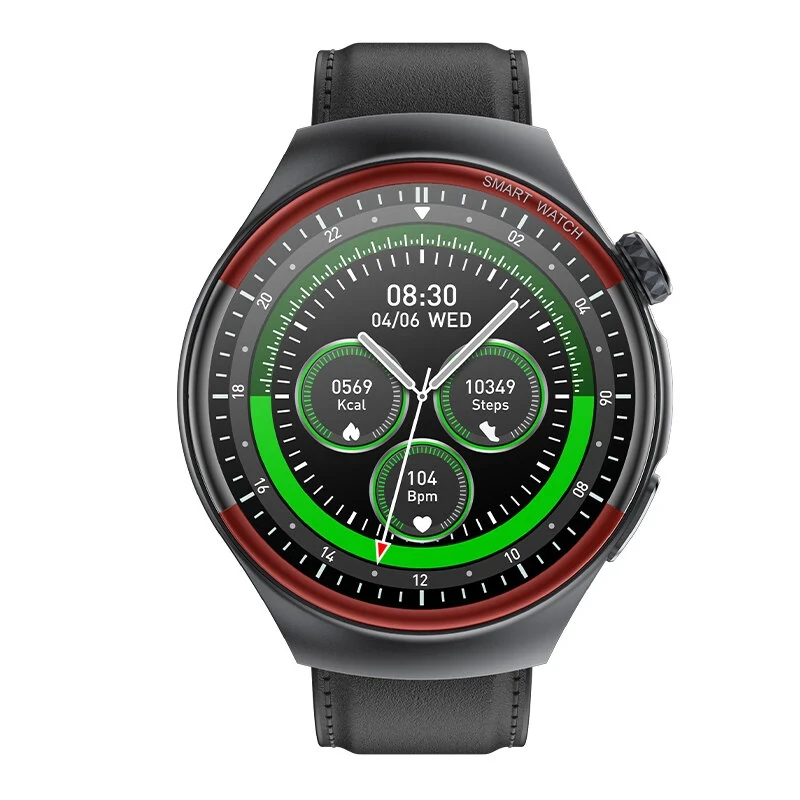 T82 Smart Watch - 1.43" AMOLED, Non-Invasive Blood Glucose, HRV, NFC, Bluetooth