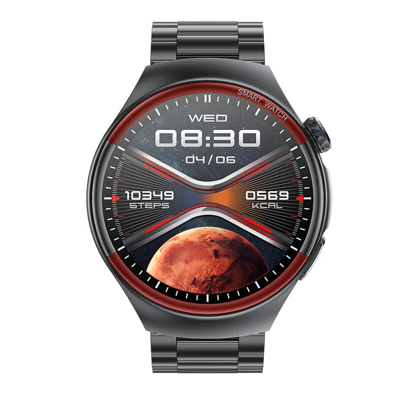 T82 Smart Watch - 1.43" AMOLED, Non-Invasive Glucose, HRV, NFC, Bluetooth Call,