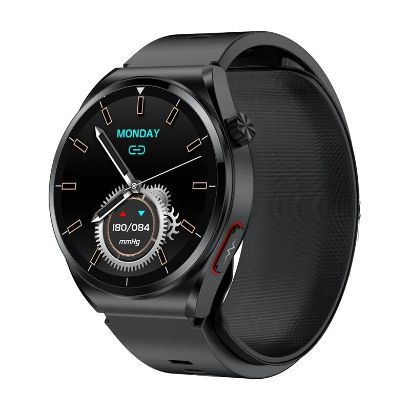 S22 Smart Watch - 1.39" HD, Air Pump & Airbag, ECG, Glucose & Lipid Monitoring,