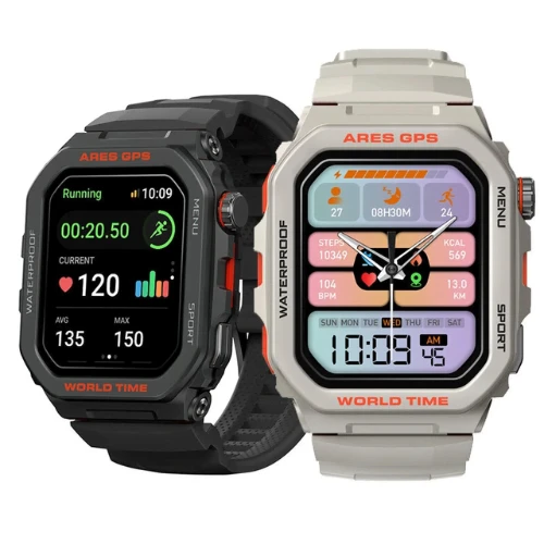 [World Premiere]Zeblaze Ares GPS Rugged 1.75 inch HD 3 ATM Detailed Health and W