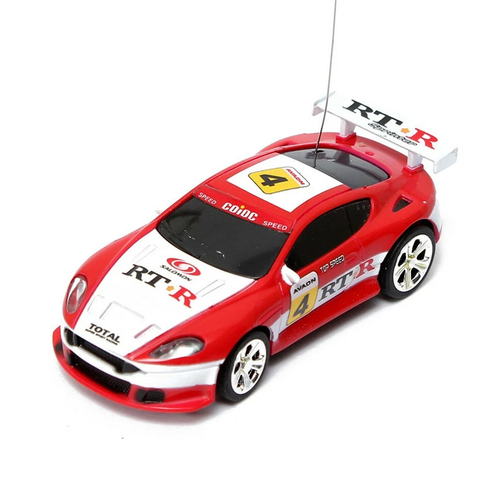 1/58 27MHZ/40MHZ 4CH Electric Mini RC Car w/ LED Light Radio Remote Control Raci