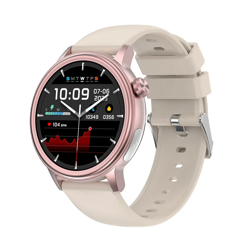 ET470 Smart Watch - 1.39" HD Screen, ECG, Blood Sugar & Composition Testing, Blu