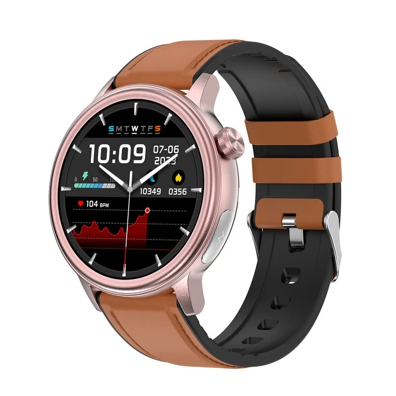 ET470 Smart Watch - 1.39" HD Screen, ECG, Blood Sugar & Composition Testing, Blu