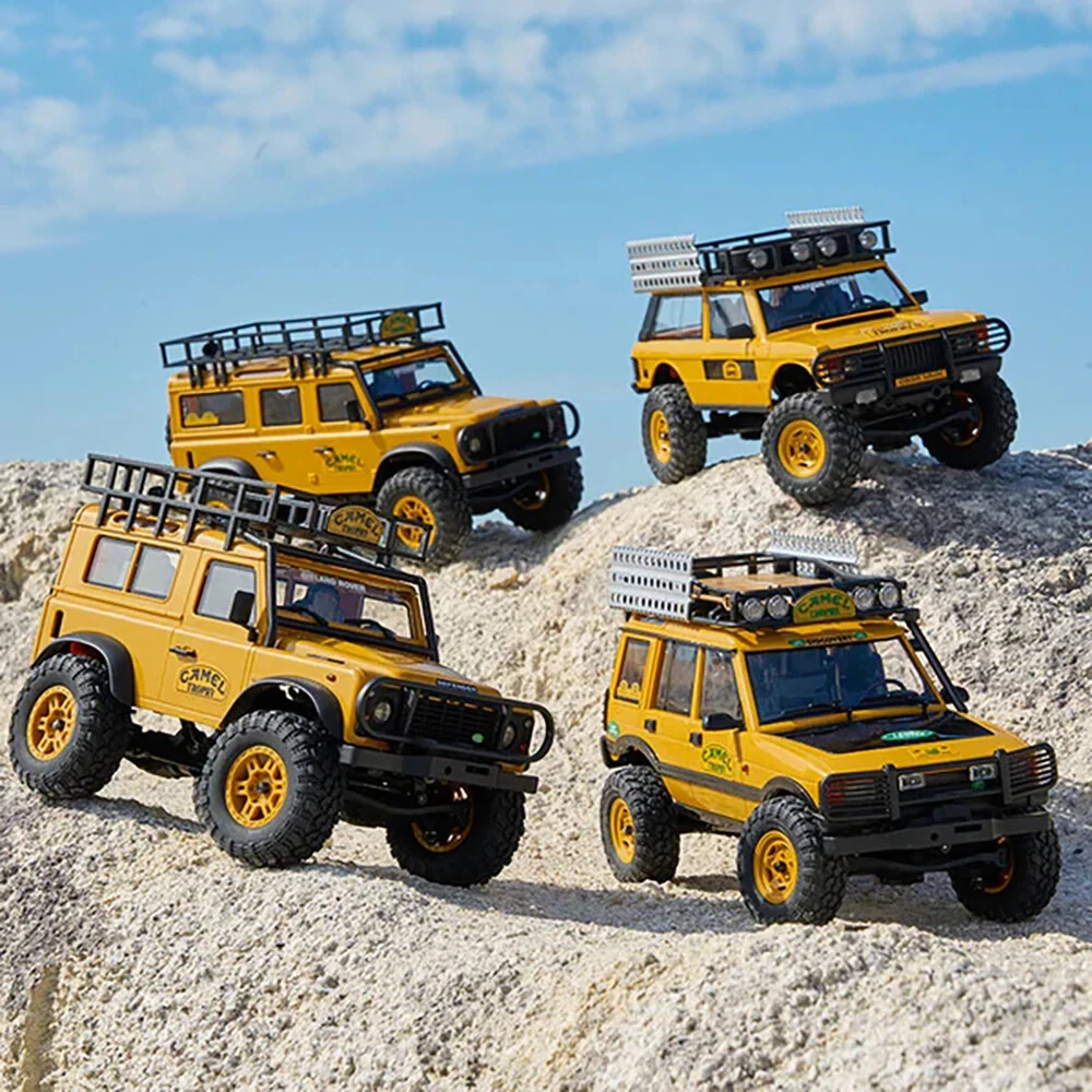 FMS FCX24M RTR 1/24 2.4G 4WD RC Car for Land Rover Camel Trophy Edition Rock Cra