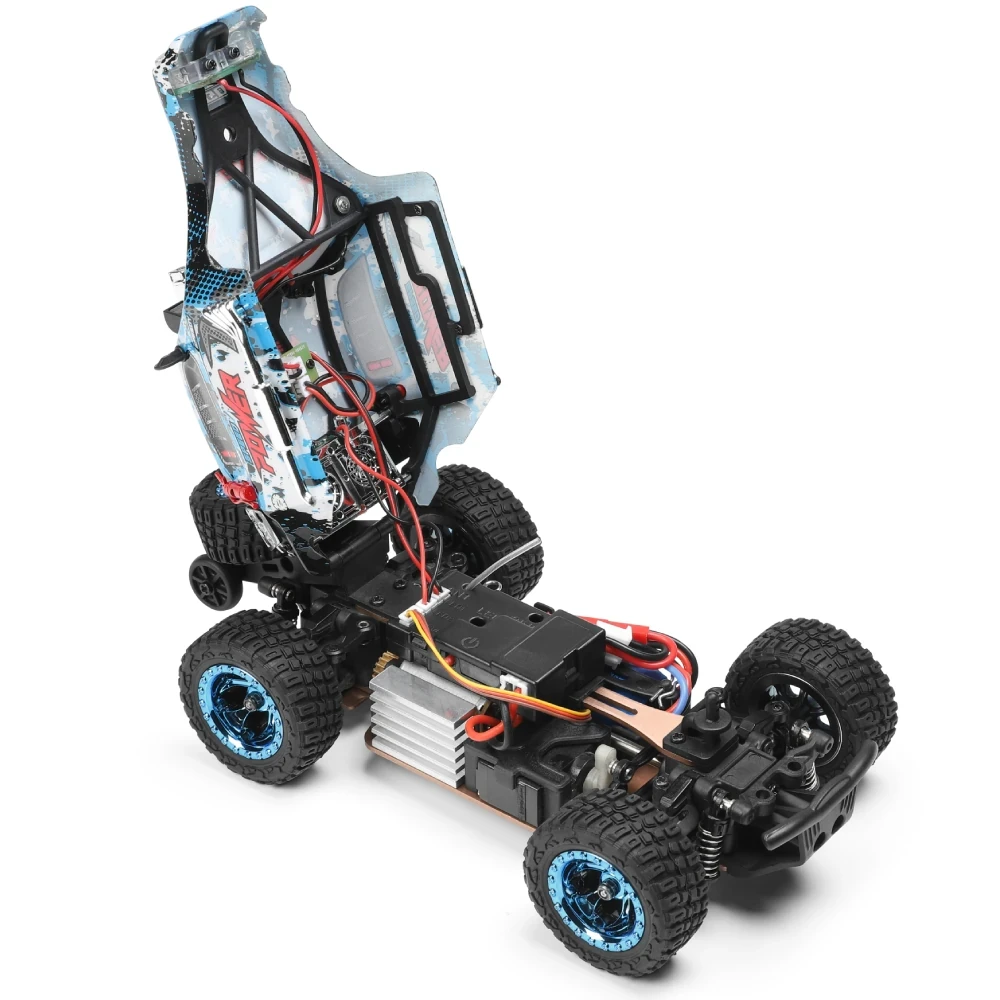 Wltoys 284161 RTR 1/28 2.4G 4WD RC Car Off-Road Climbing High Speed LED Light Tr