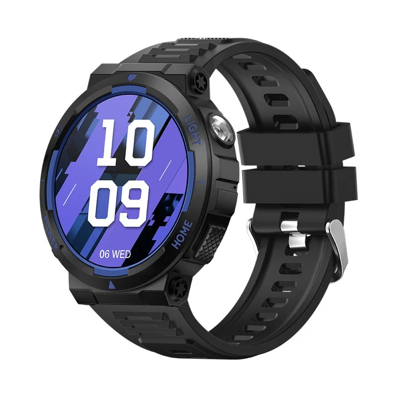 KT75 Smart Watch - 1.53" HD Screen, Strong Flashlight, Bluetooth Call, Heart Rat