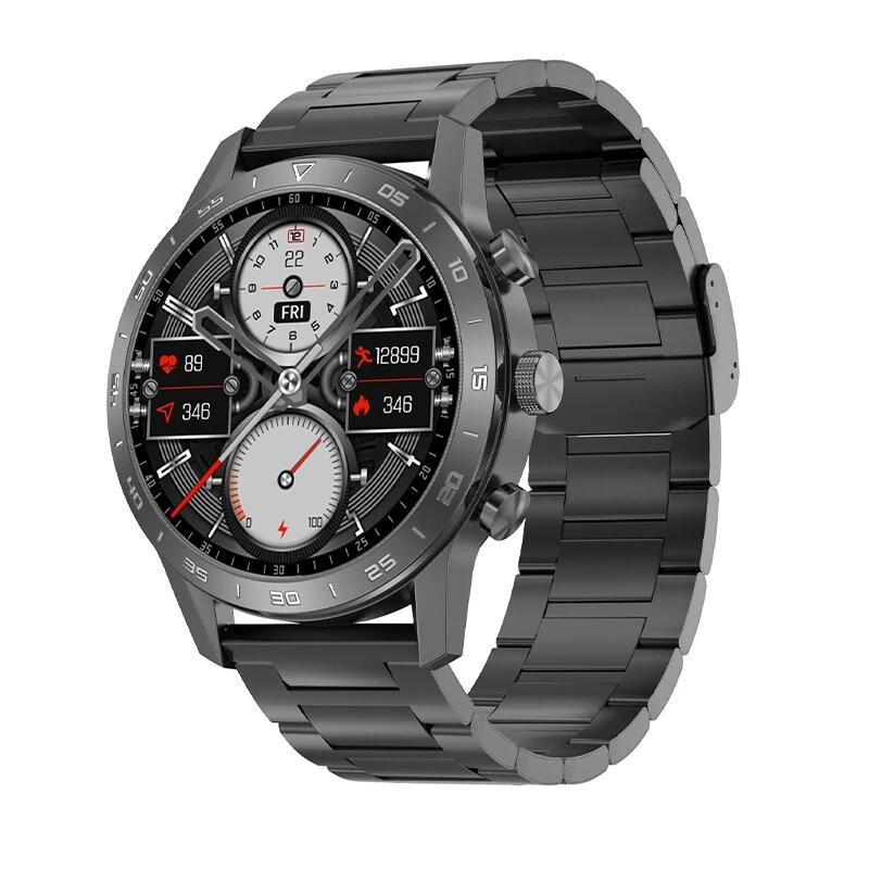 DT70+ Smart Watch - 1.45" HD Screen, NFC, AI Voice Assistant, GPS, ECG, IP68 Wat