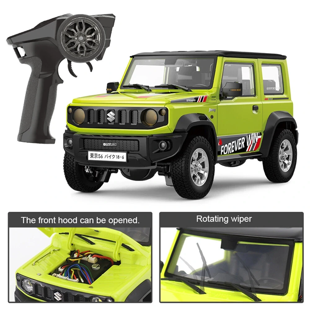 HG HG4-53 TRASPED 1/16 2.4G 3WD RC Car for SUZUKI JIMNY Rock Crawler LED Light S