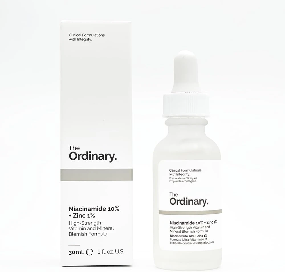 The Ordinary Niacinamide 10% + Zinc 1% (30ml, Pack of 3)