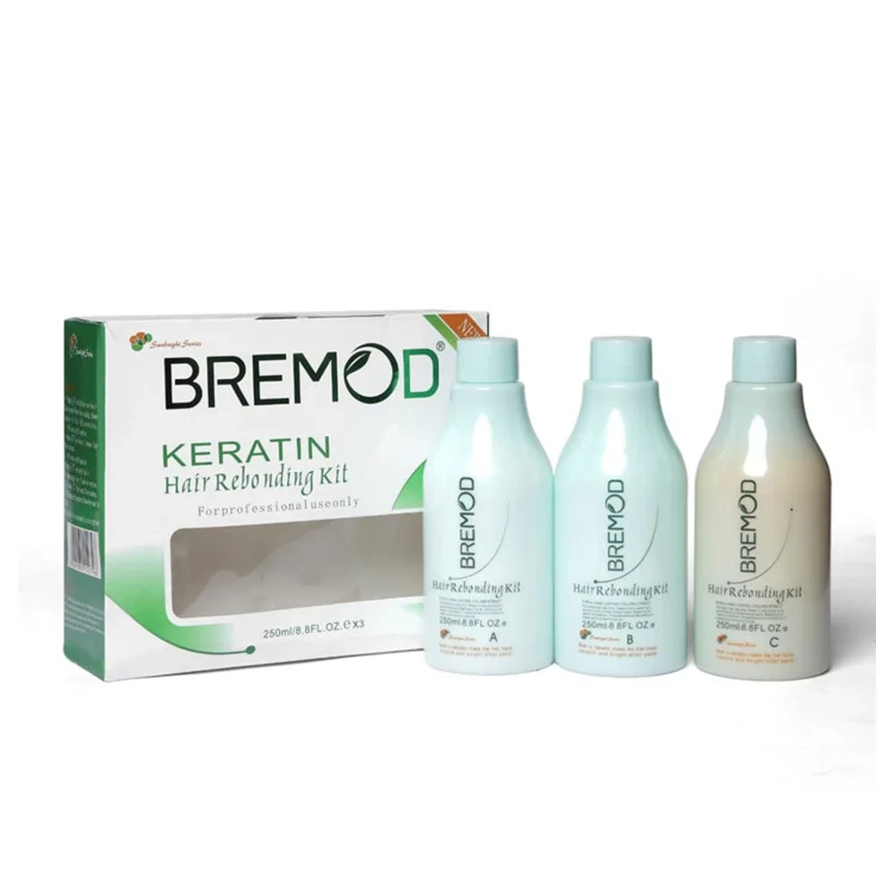Bremod Keratin Hair Rebonding Kit
