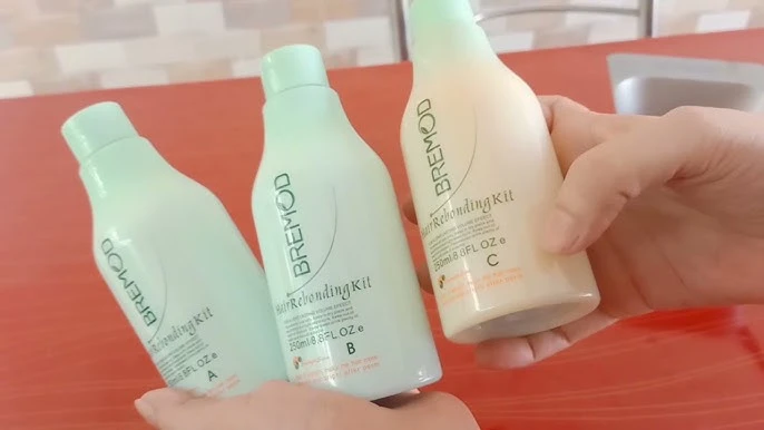 Bremod Keratin Hair Rebonding Kit