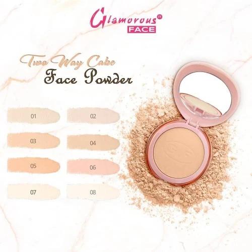 Glamorous Face Two Way Cake Face Powder